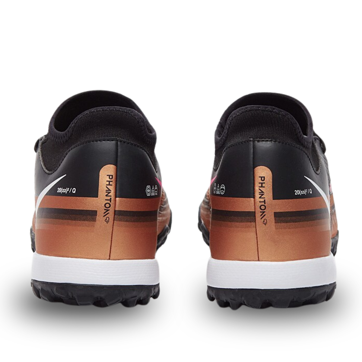Nike Phantom GT2 Academy DF Turf Soccer Shoes (Metallic Copper)
