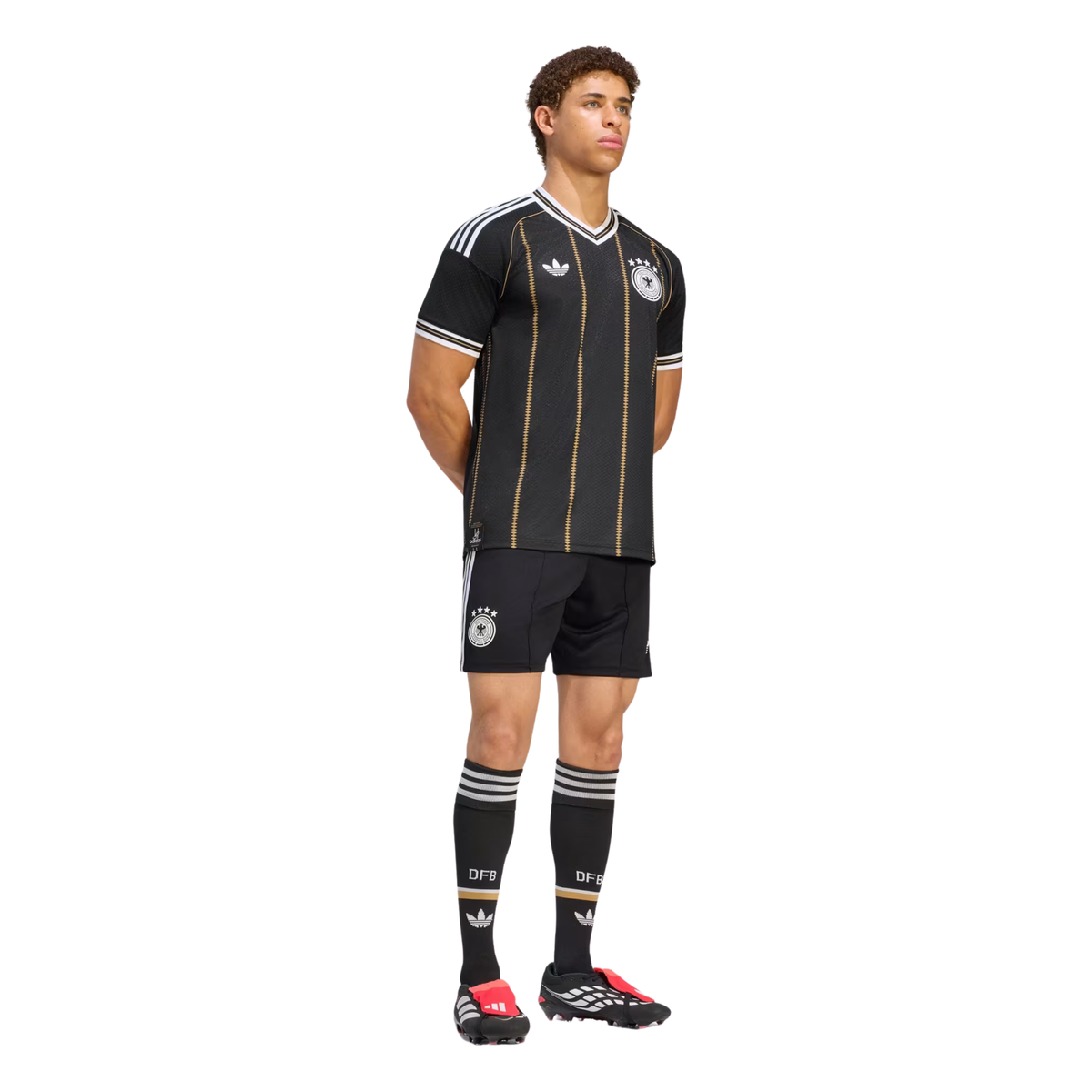 adidas Mens Germany 2026 Third Jersey (Black/White)