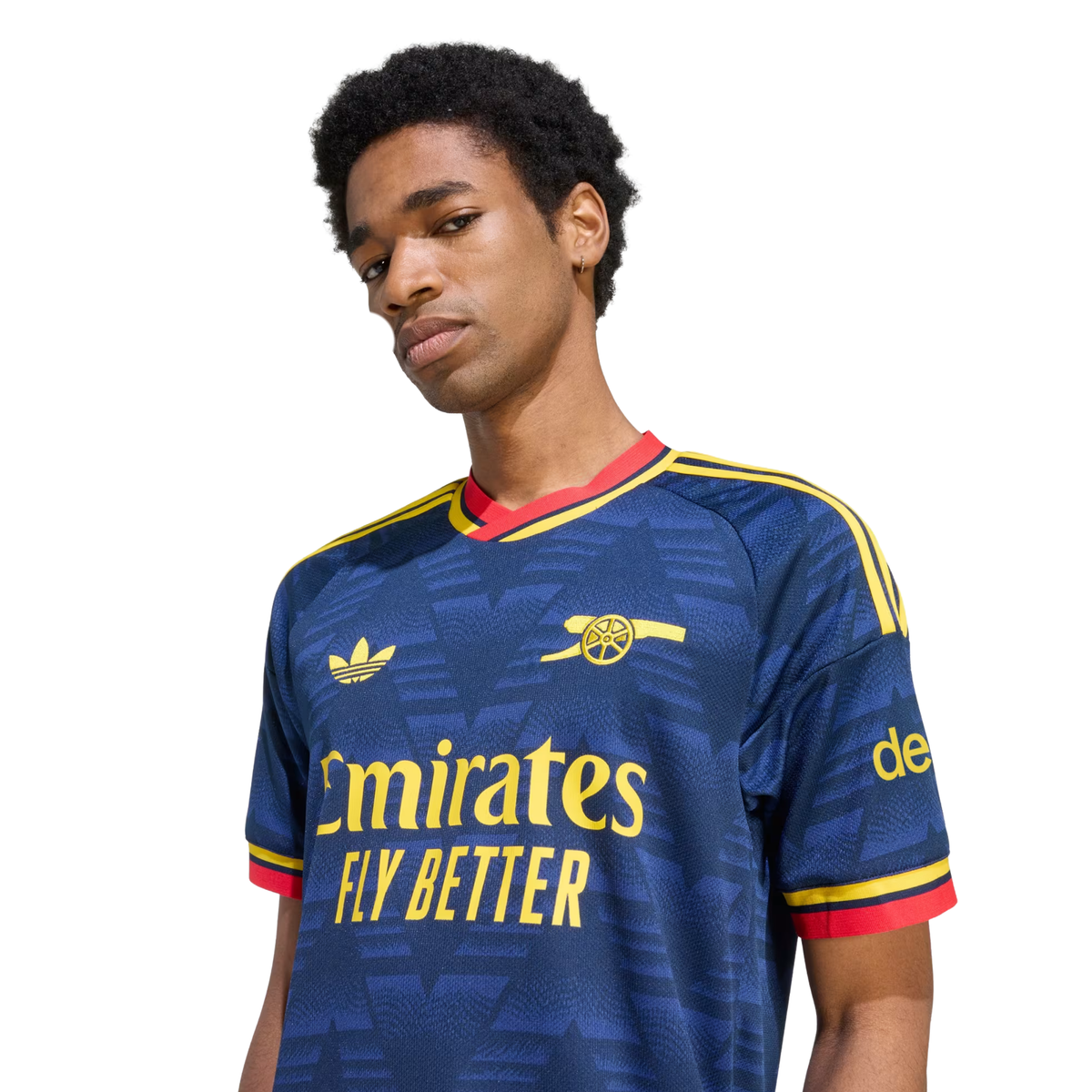 adidas Mens Arsenal Away Jersey 26/27 (Navy/Yellow)