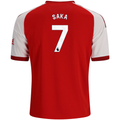 adidas Youth Arsenal Bukayo Saka Home Jersey 26/27 (Better Scarlet)