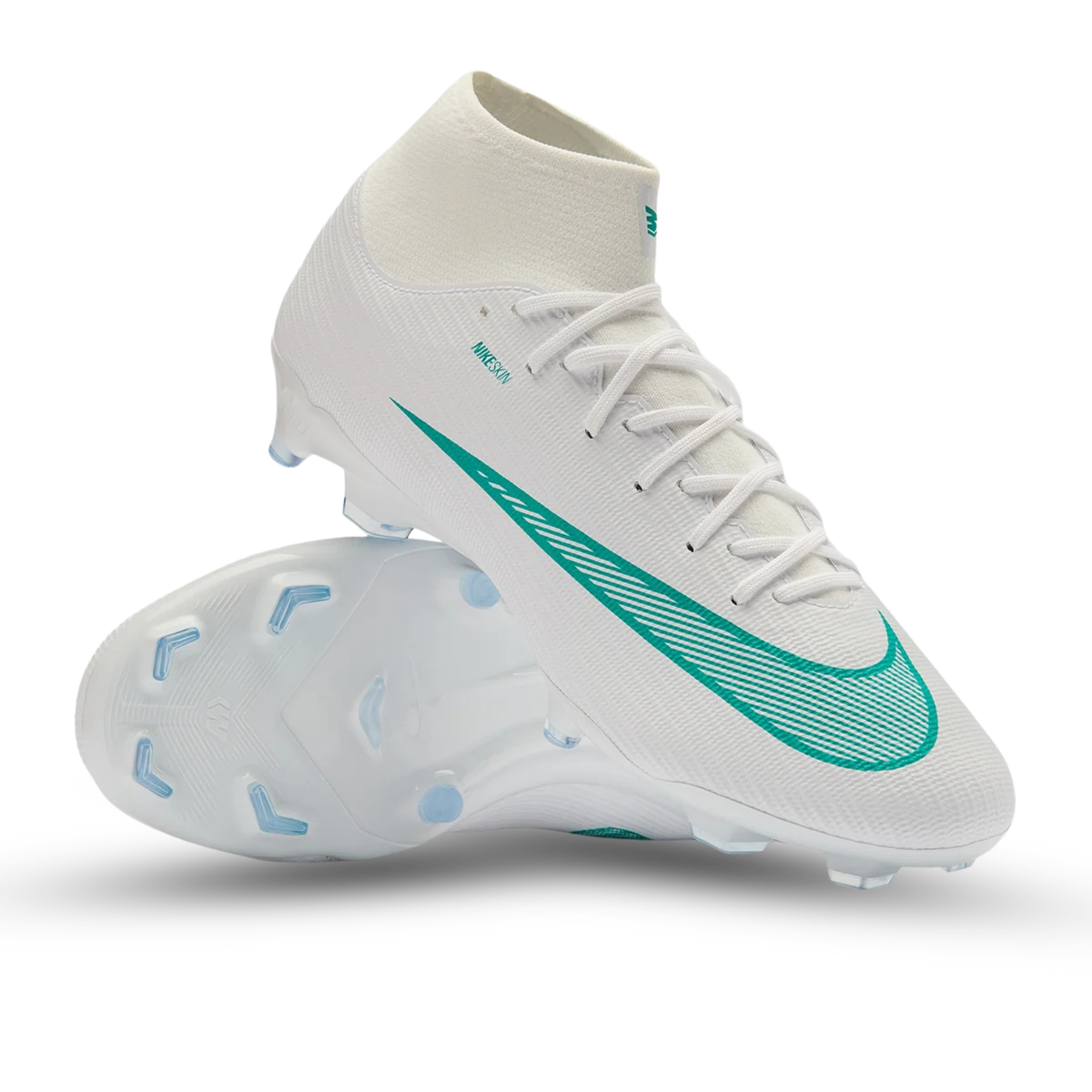 Nike Superfly 11 Academy FG/MG Soccer Cleats (White/Dusty Cactus)