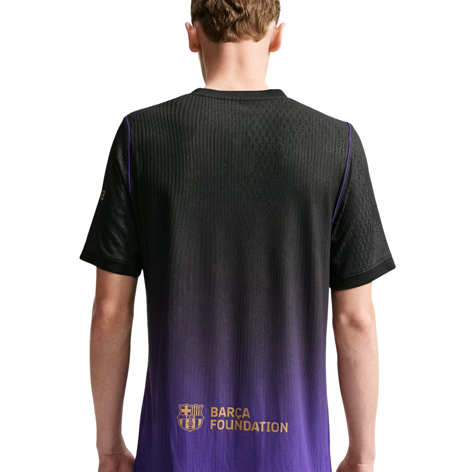 Nike Mens Barcelona Match Authentic Away Jersey 26/27 (Purple/Metallic Gold)