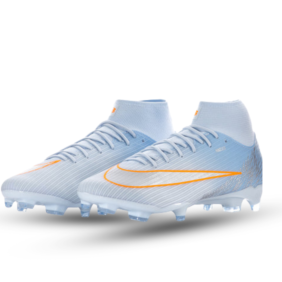 Nike Mercurial Superfly 11 Academy NU4 FG/MG Soccer Cleats (Celestine Blue/Orange/White)