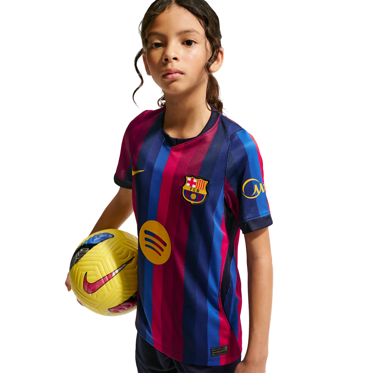 Nike Youth FC Barcelona Home Jersey 26/27 (Blue/Red)