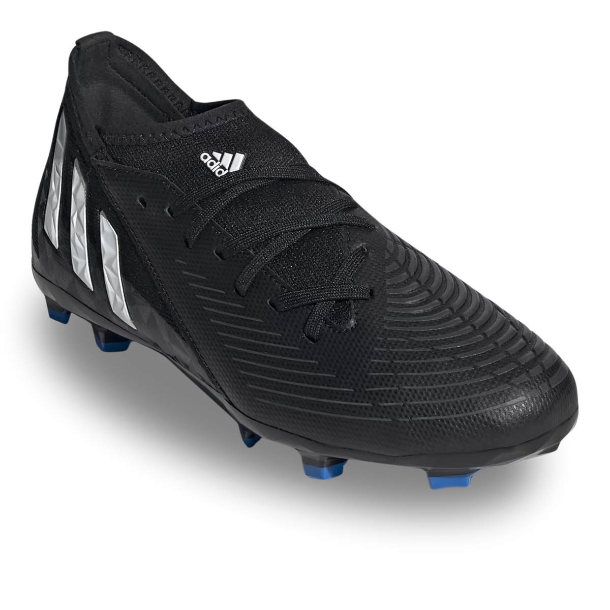 adidas Jr. Predator Edge.3 FG Soccer Cleats (Core Black)