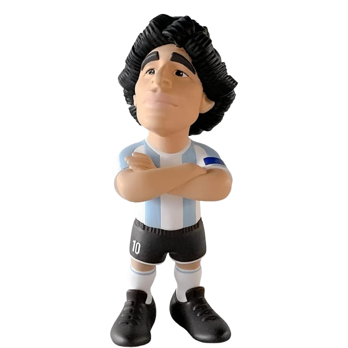 MINIX Argentina Diego Maradona Figure (White/Blue)