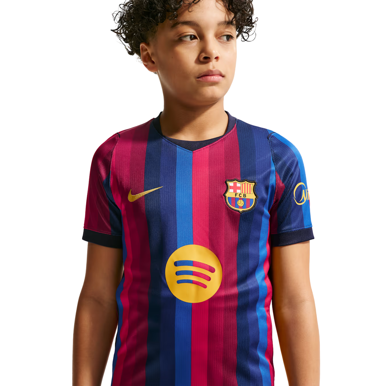 Nike Youth FC Barcelona Home Jersey 26/27 (Blue/Red)