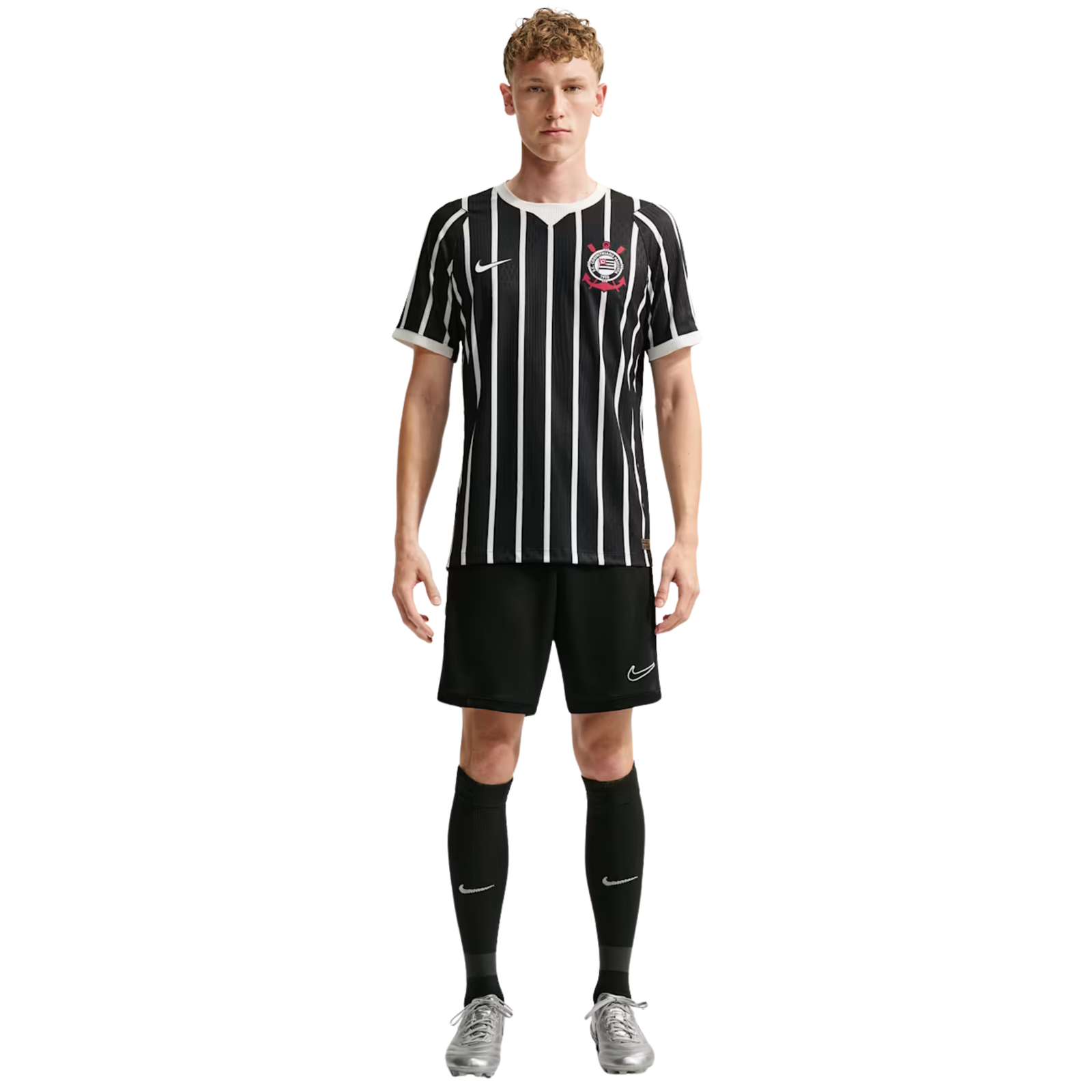 Nike Mens Corinthians Match Authentic Away Jersey 26/27 (Black/Sail)