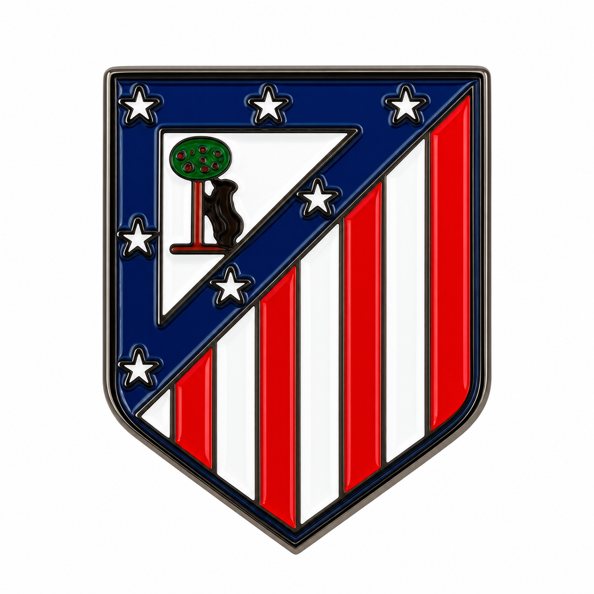 Atletico Madrid Enamel Pin