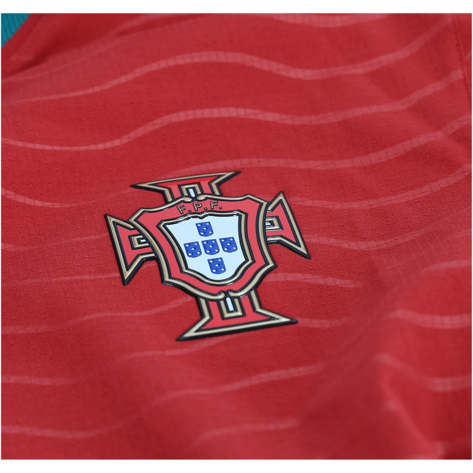 Puma Portugal Authentic Player Version Home 2026 World Cup Jersey (Red/Green Lagoon)