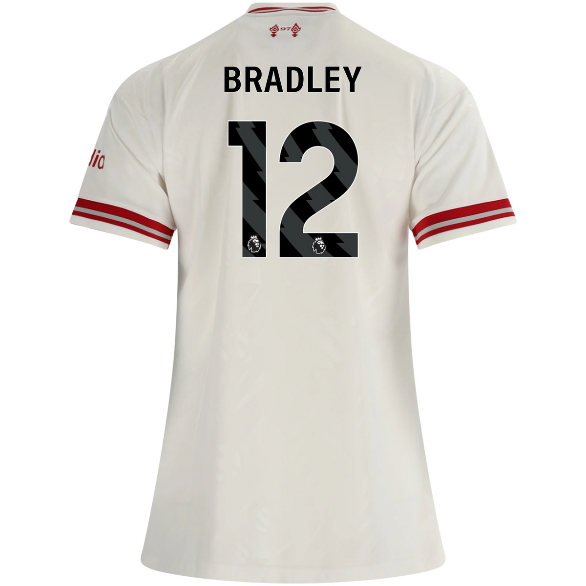 adidas Women’s Liverpool Conor Bradley Away Jersey 26/27 (White/Red)