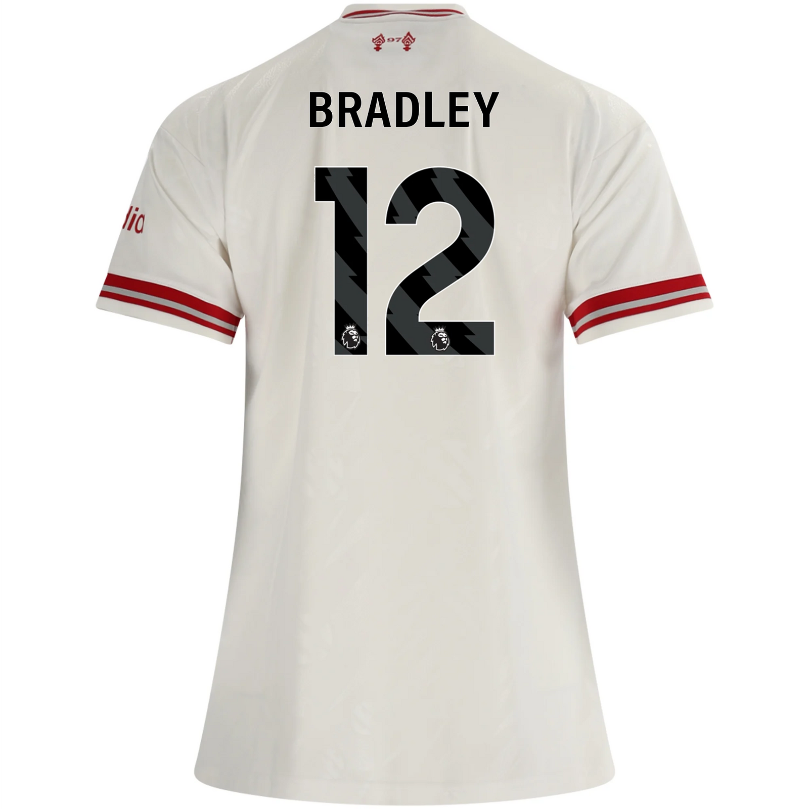 adidas Women’s Liverpool Conor Bradley Away Jersey 26/27 (White/Red)