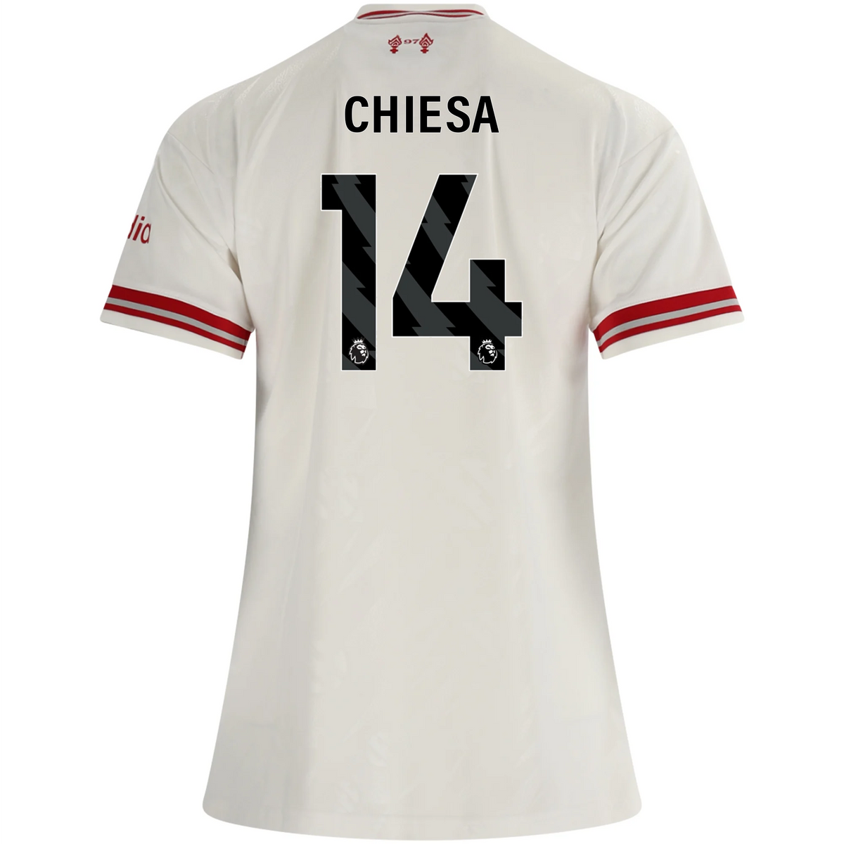adidas Women’s Liverpool Federico Chiesa Away Jersey 26/27 (White/Red)
