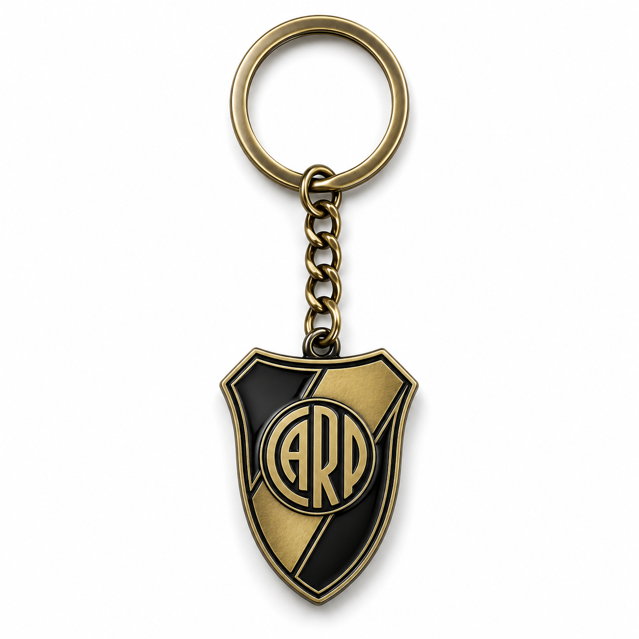 River Plate Metal Keychain