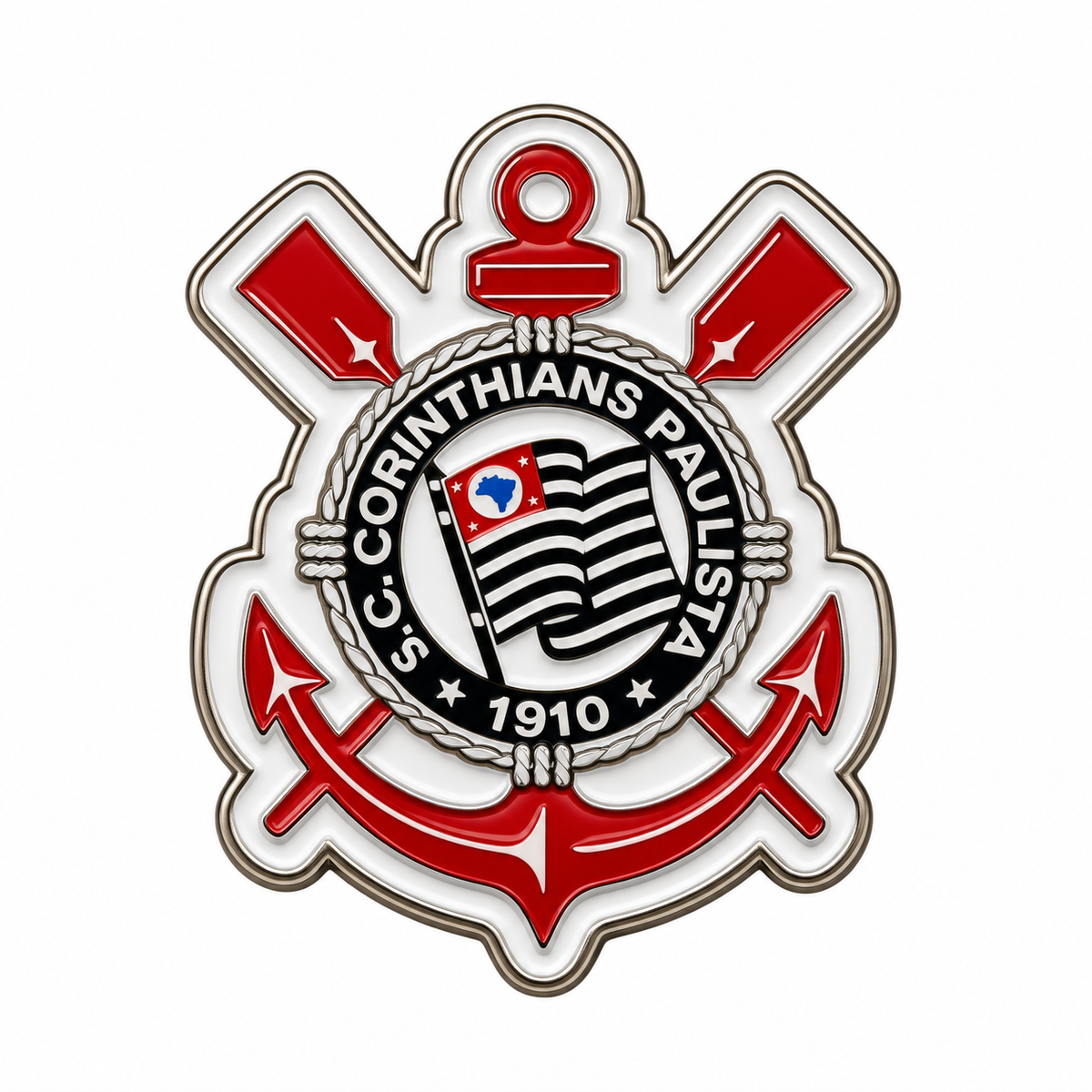 Corinthians FC Enamel Pin