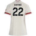 adidas Women’s Liverpool Hugo Ekitiké Away Jersey 26/27 (White/Red)