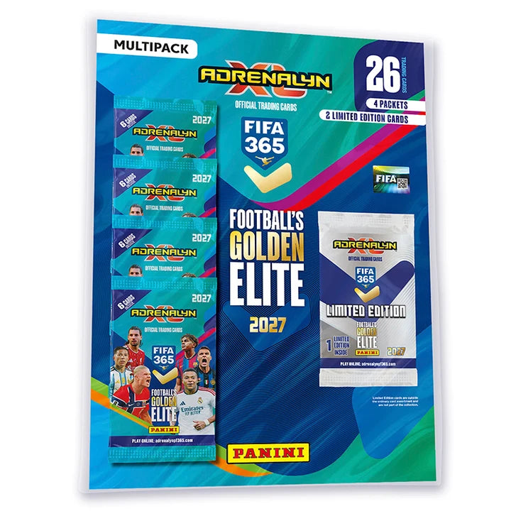 Panini FIFA 365 Adrenalyn XL 2026/27 Trading Cards Pack (Multi)