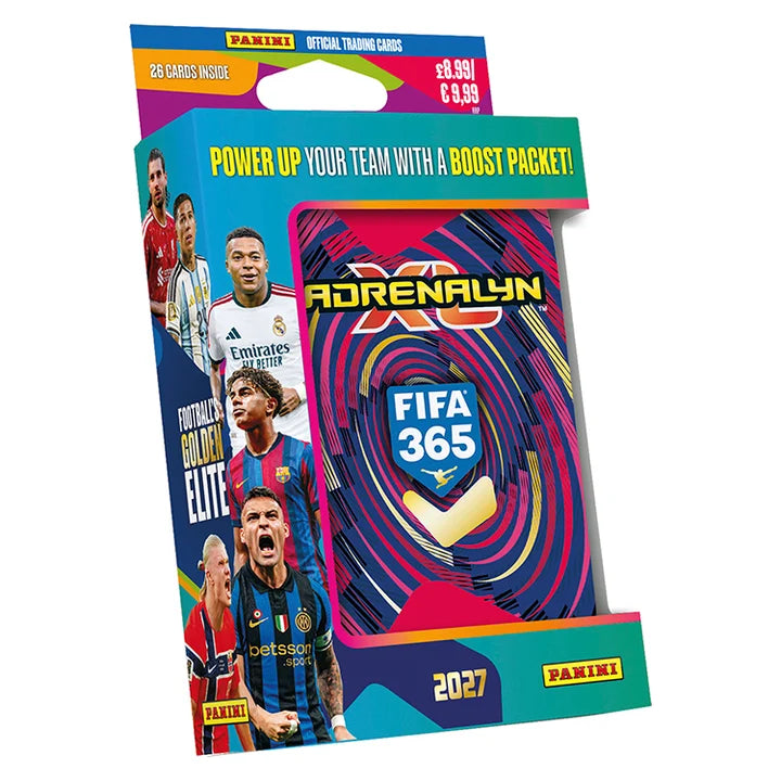 Panini FIFA 365 Adrenalyn XL 2026/27 Soccer Trading Cards Box (Multi)