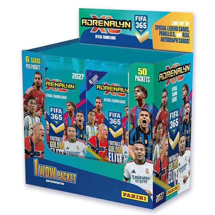 Panini FIFA 365 Adrenalyn XL 2026/27 Soccer Trading Cards Box (Multi)