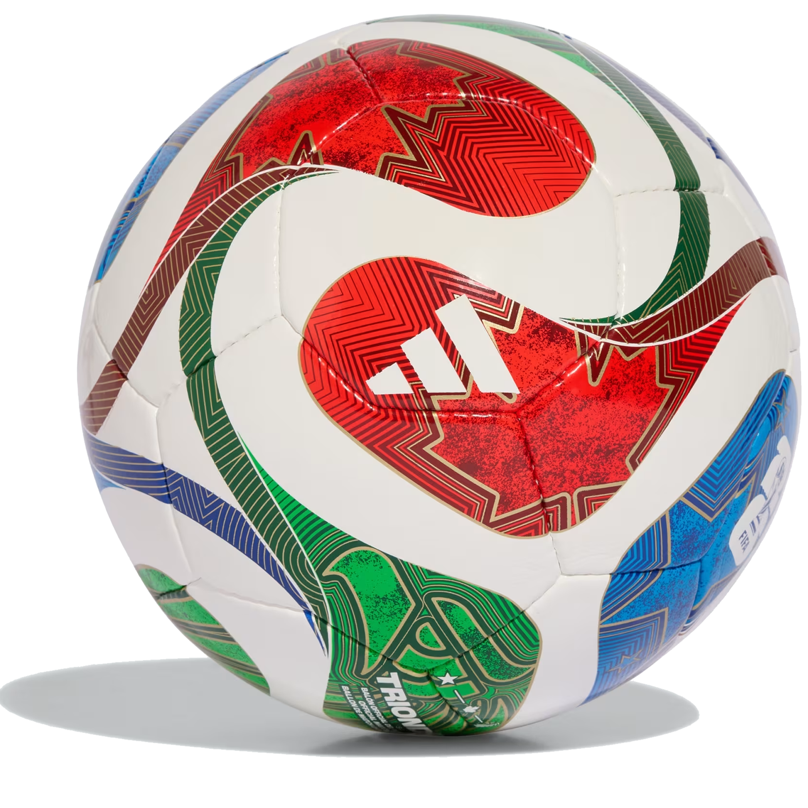 adidas Trionda Futsal Pro Ball (White/Red/Blue)