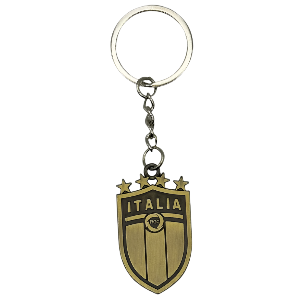 Italy National Team Metal Keychain