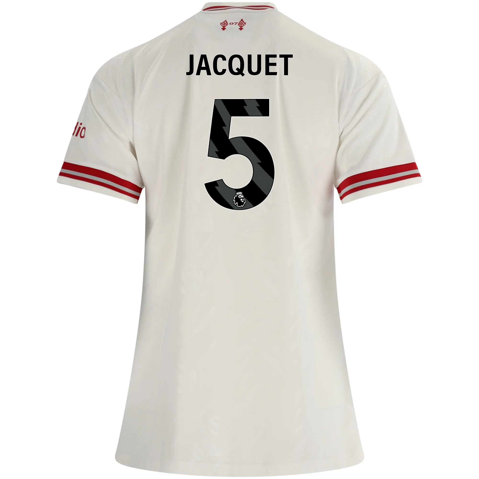 adidas Women’s Liverpool Jérémy Jacquet Away Jersey 26/27 (White/Red)