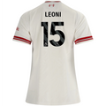 adidas Women’s Liverpool Giovanni Leoni Away Jersey 26/27 (White/Red)