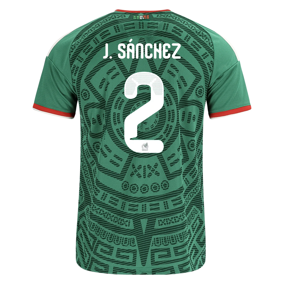 adidas Men's Mexico Jorge Sánchez Home 2026 World Cup Jersey (Bold Green)