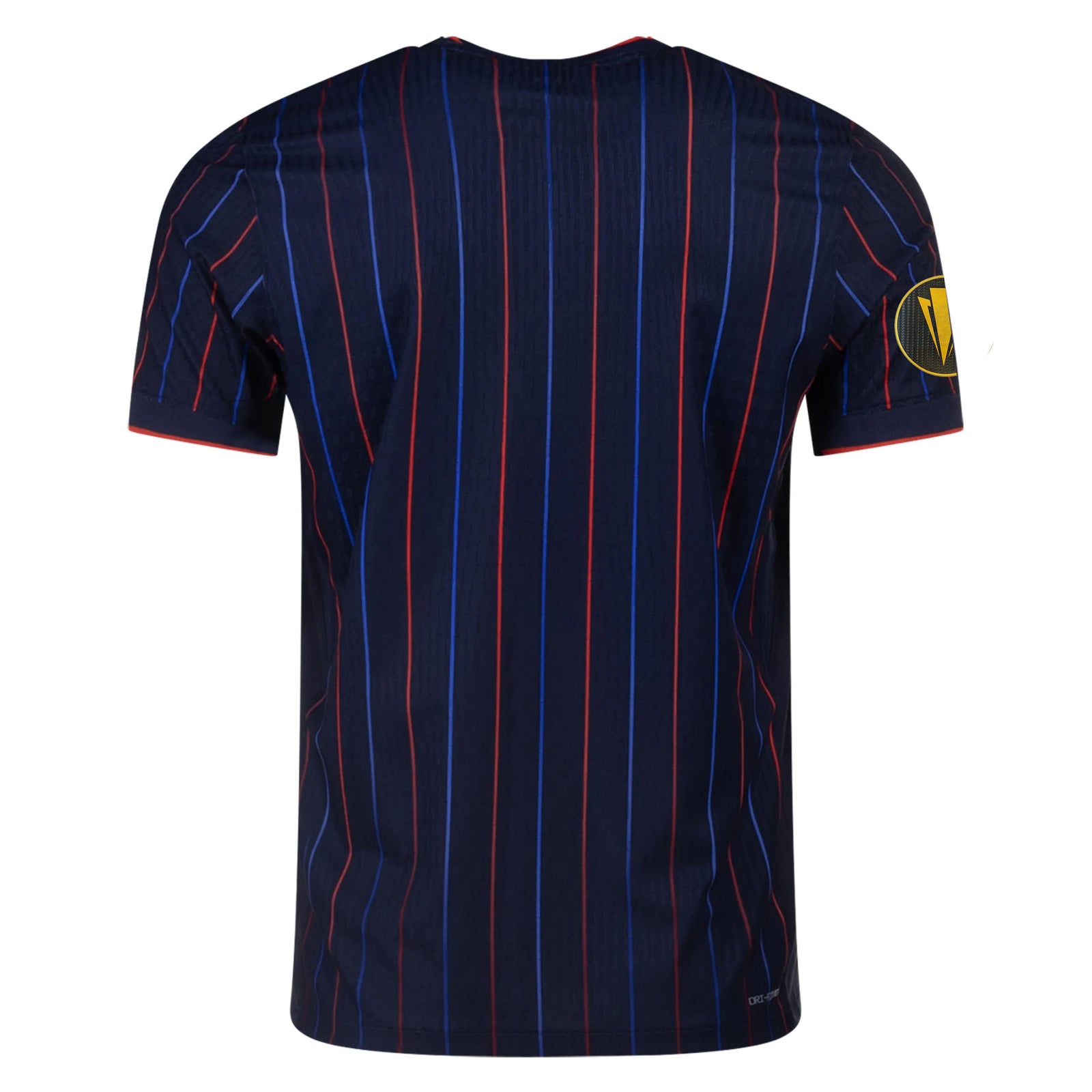 Nike Men's United States Away Match Authentic Jersey 25/26 w/ Gold Cup 2025 Patch (Obsidian/Challenge Red)
