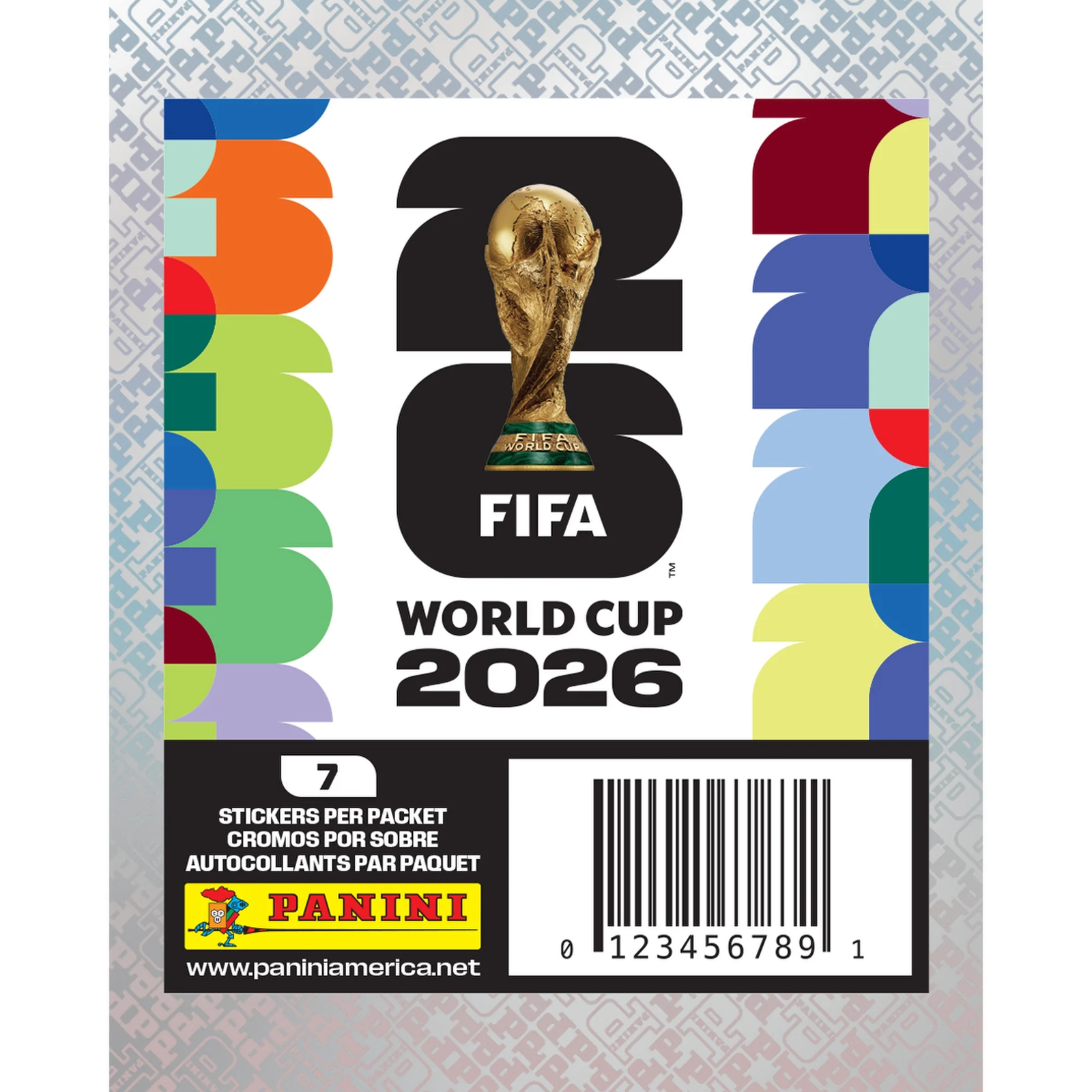 Panini 2026 FIFA World Cup Sticker Box (50 Packs)