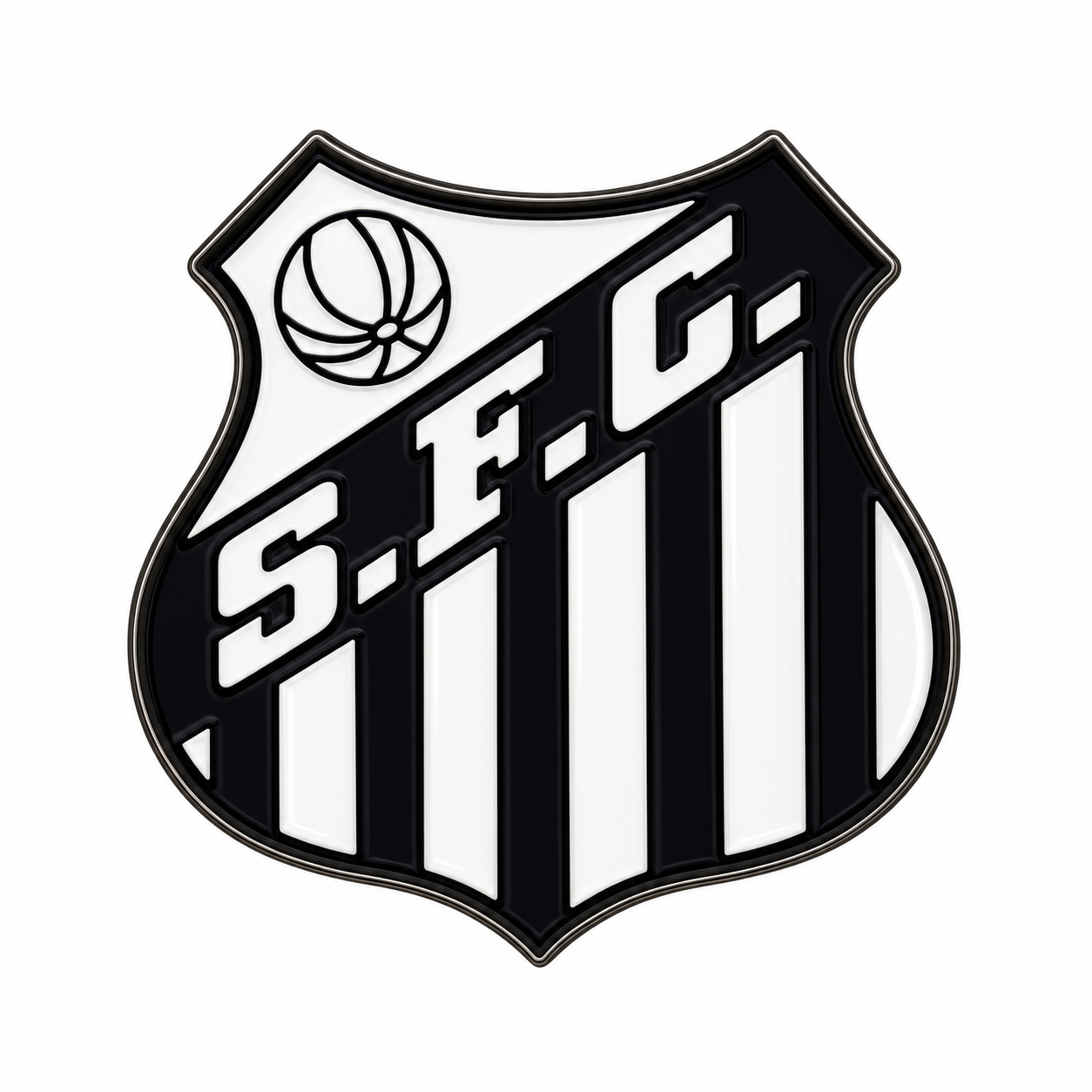 Santos FC Enamel Pin