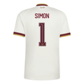 adidas Men's Spain Simon Away Stadium Jersey 2026 (White)
