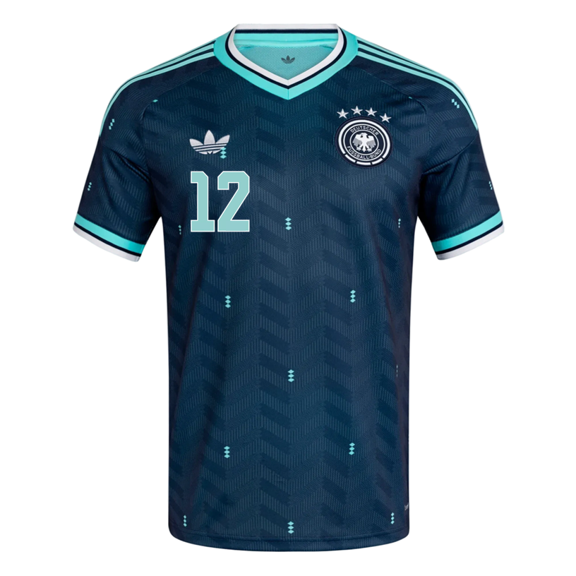 adidas Men's Germany Nubel Away 2026 Stadium Jersey 2026 (Navy)