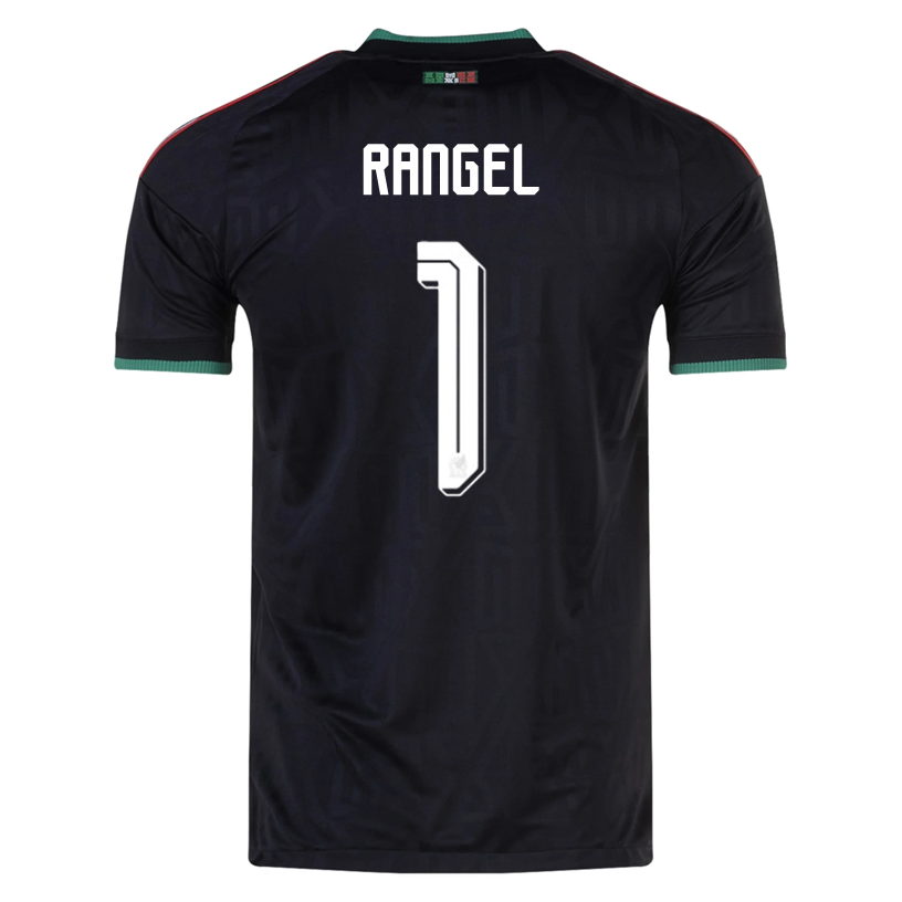adidas Men's Mexico Rangel Authentic Match Third Jersey 2026 (Black)