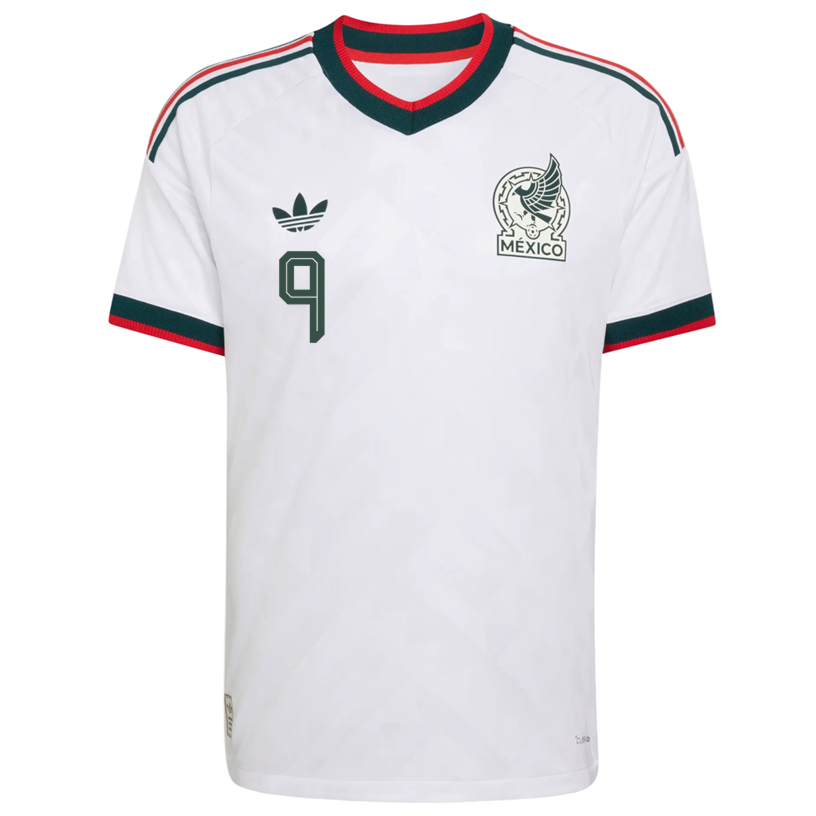 adidas Men's Mexico R. Jimenez Authentic Match Away Jersey 2026 (White) | SoccerWearhouse