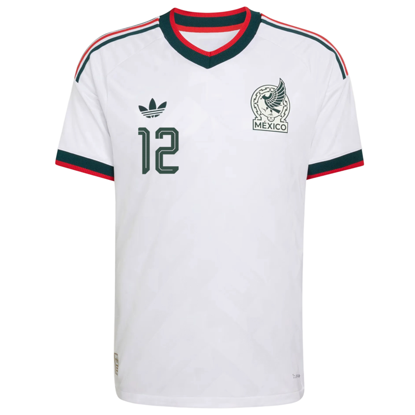 adidas Men's Mexico Malagon Authentic Match Away Jersey 2026 (White)