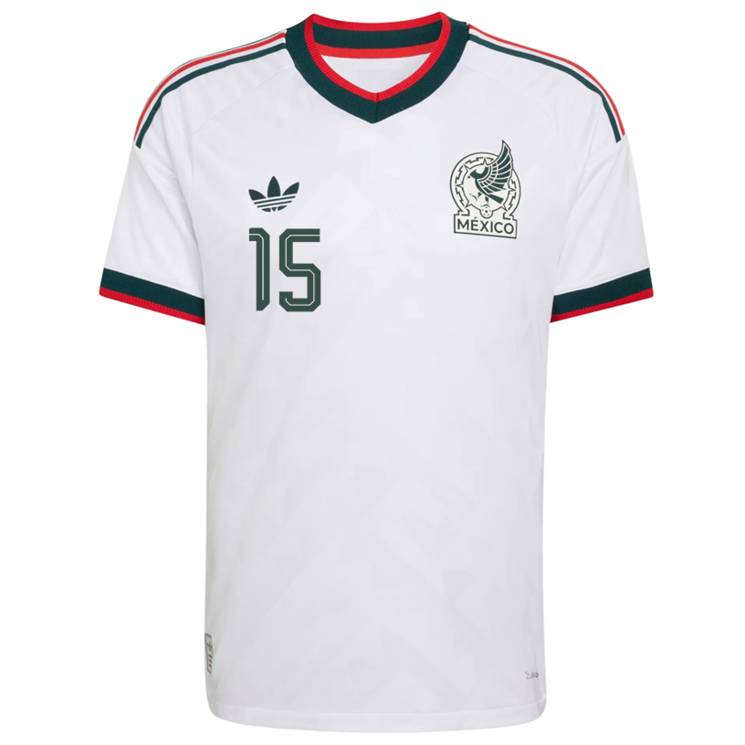 adidas Men's Mexico I. Reyes Authentic Match Away Jersey 2026 (White) | SoccerWearhouse
