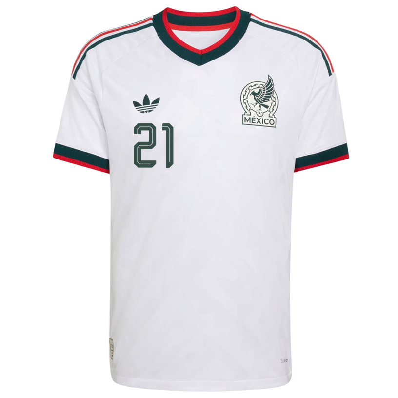 adidas Men's Mexico Quinones Authentic Match Away Jersey 2026 (White) | SoccerWearhouse