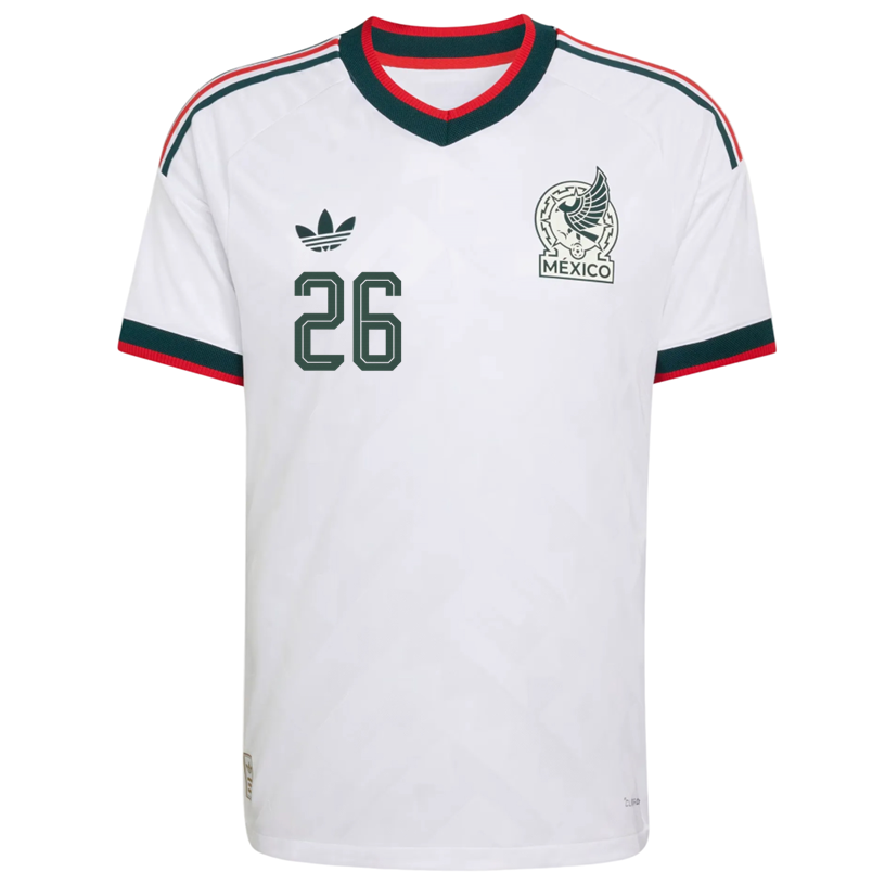 adidas Men's Mexico Hormiga Authentic Match Away Jersey 2026 (White)