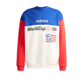 Adidas United States 94 Graphic Crewneck Sweatshirt (White/Red/Blue)