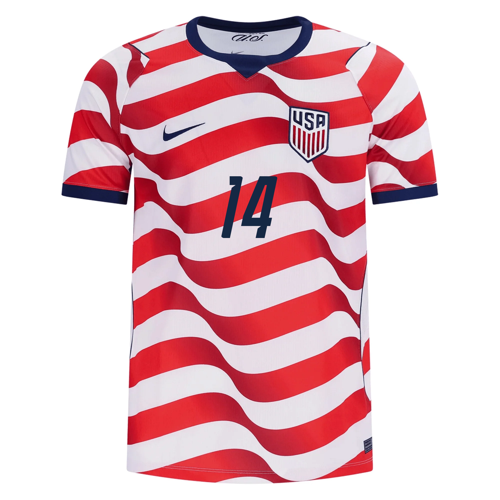 Nike Mens United States Sebastian Berhalter Stadium Home Jersey 2026 (Sail/Midnight Navy)