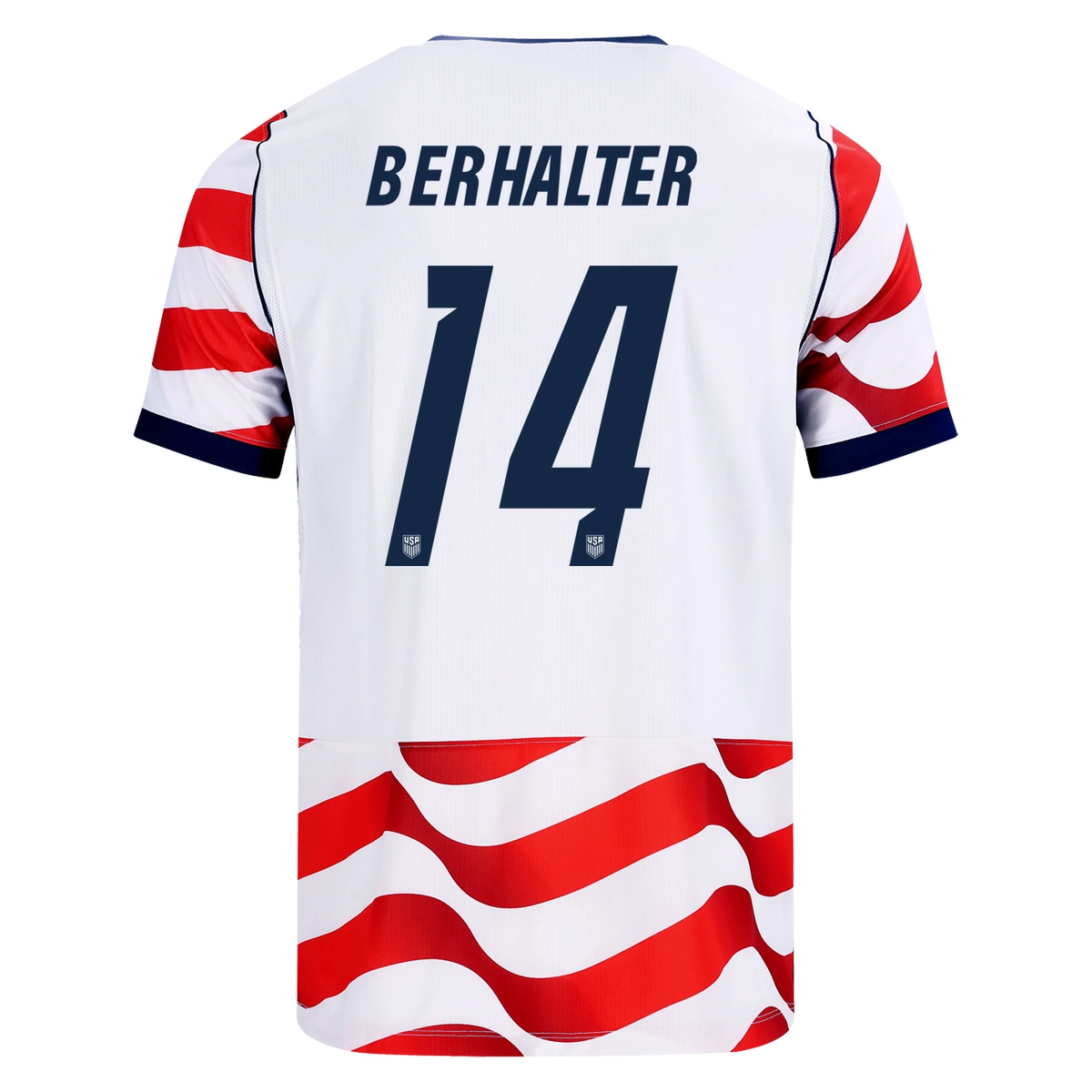 Nike Mens United States Sebastian Berhalter Stadium Home Jersey 2026 (Sail/Midnight Navy)