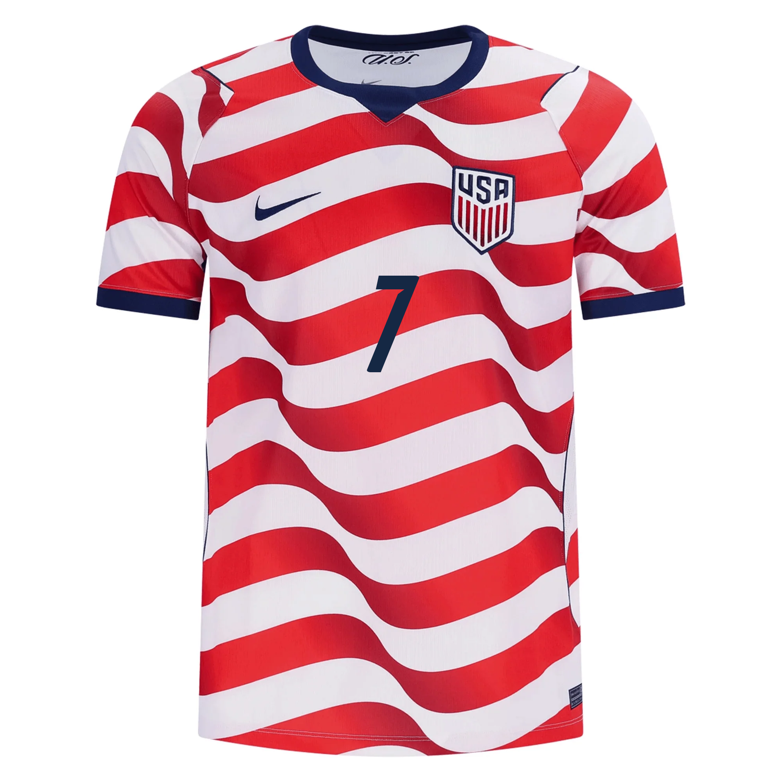 Nike Mens United States Gio Reyna Stadium Home Jersey 2026 (Sail/Midnight Navy)