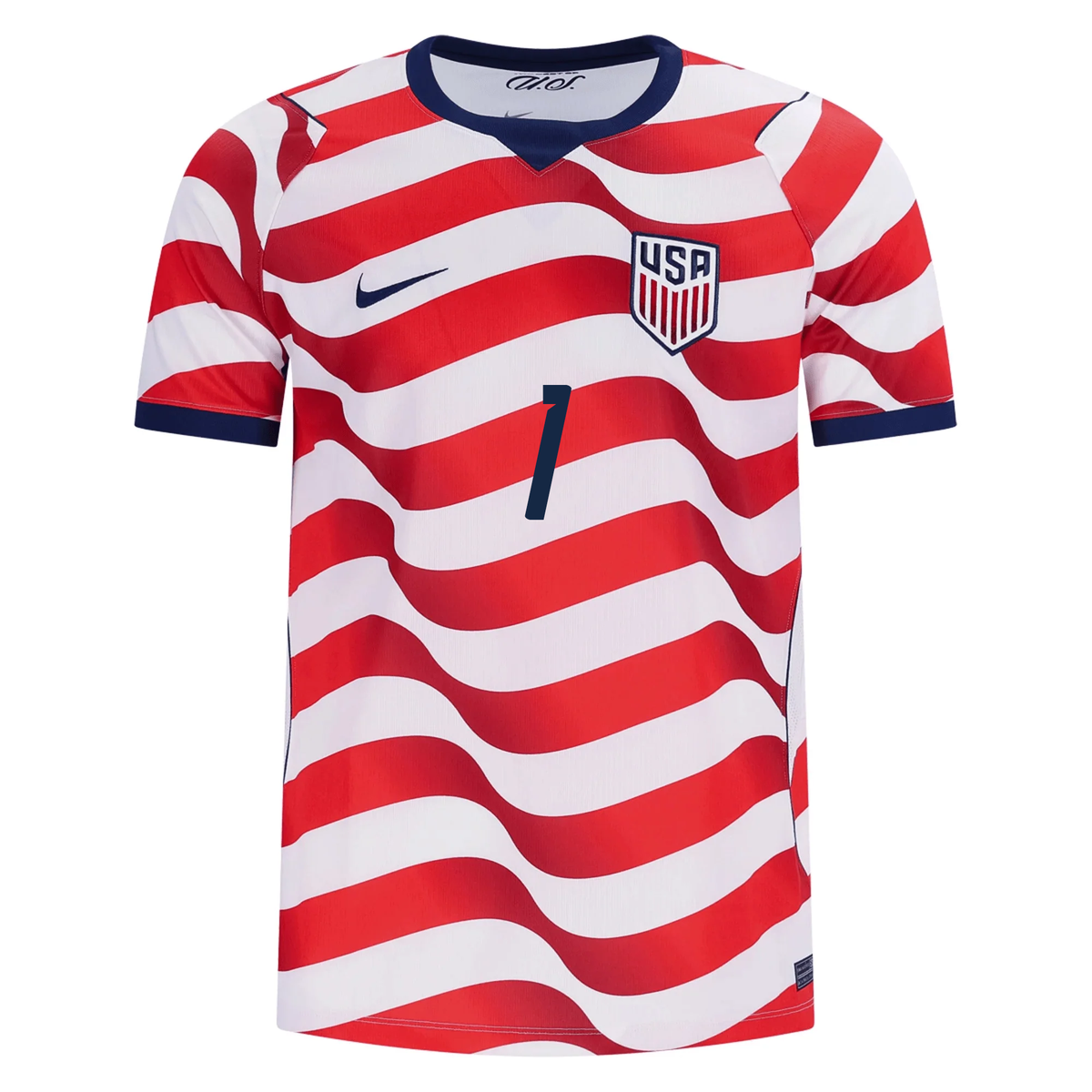 Nike Mens United States Matt Turner Stadium Home Jersey 2026 (Sail/Midnight Navy)