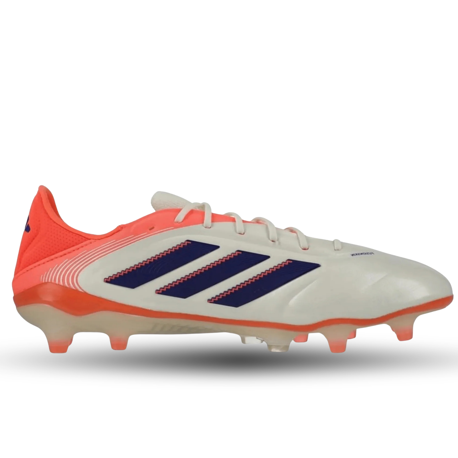 adidas Copa Pure III Elite FG Soccer Cleats (Off White/Lucid Blue/Coral)