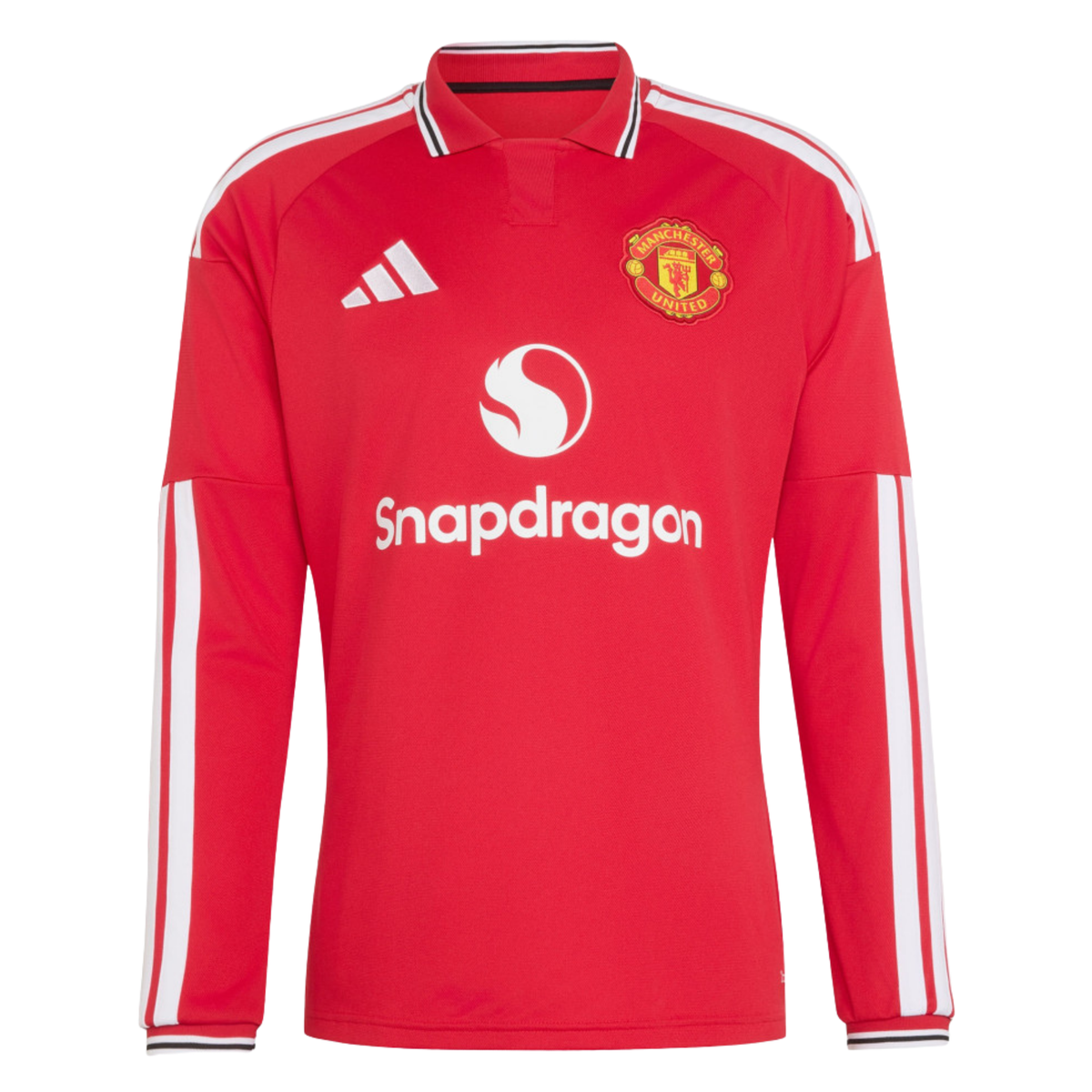 adidas Manchester United Authentic Long Sleeve Home Jersey 26/27 (Red)