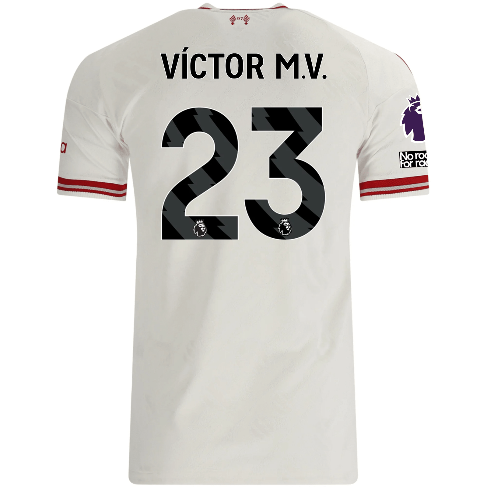adidas Women’s Liverpool Víctor Muñoz Away Jersey 26/27 (White/Red)