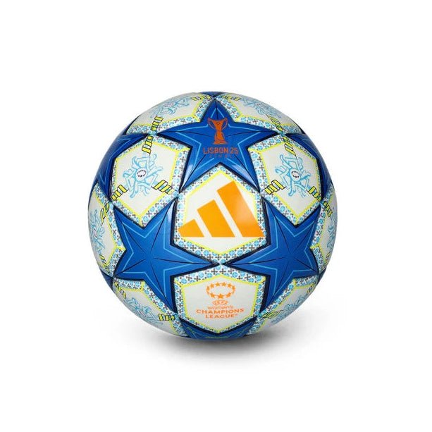 adidas 24/25 WUCL Mini Ball (White/Orange/Night Sky/Pantone) | SoccerWearhouse