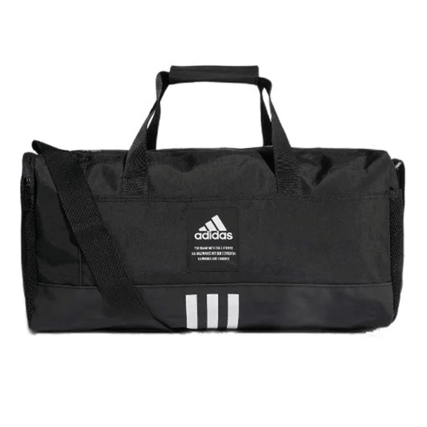 adidas 4ATHLTS Medium Duffel Bag (Black) | SoccerWearhouse