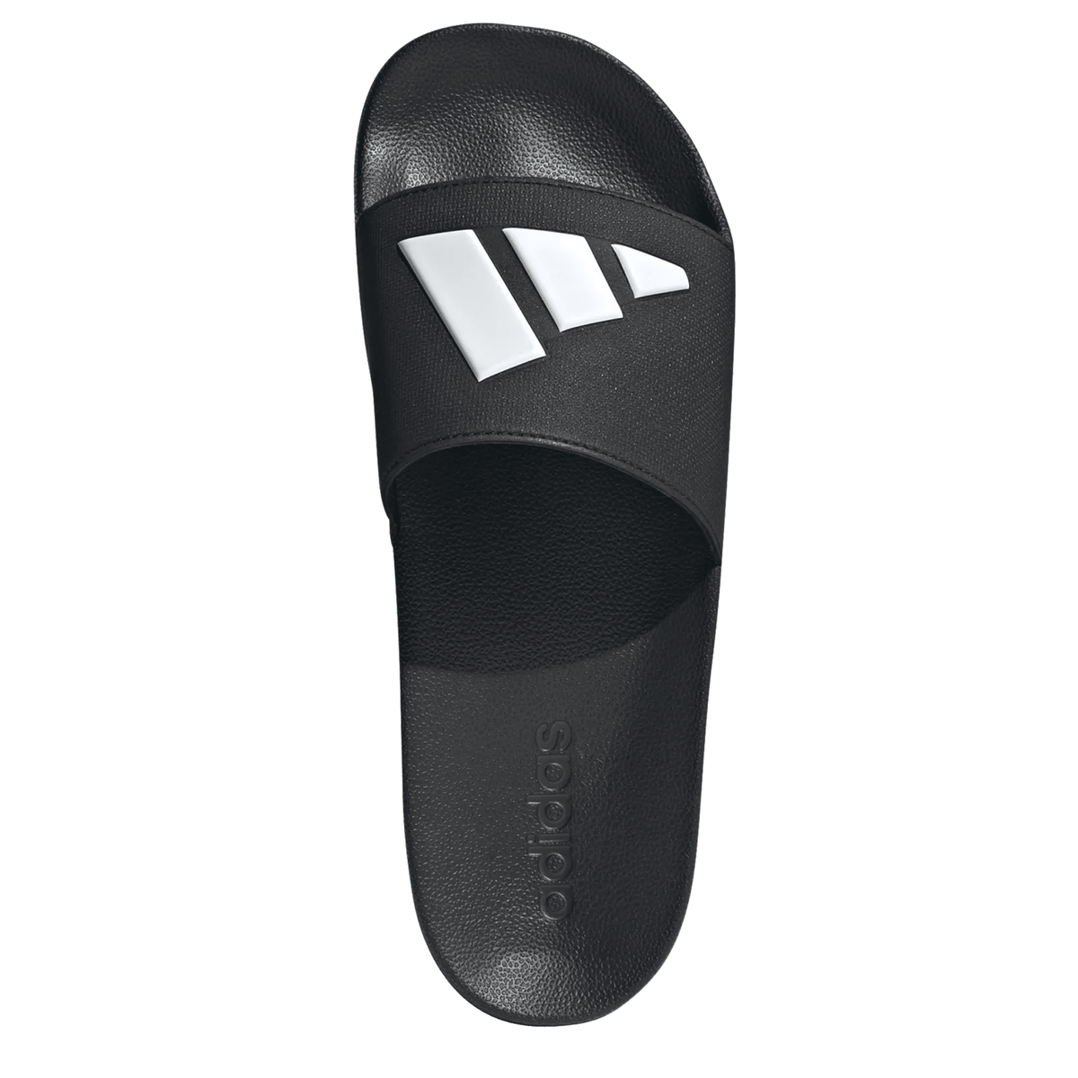 adidas Adilette Shower Slides (Black/White) | SoccerWearhouse